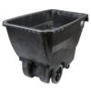 RUBBERMAID 1011 FOAM TILT TRUCK 600LB.CAP 3/4CU.YD FG101100BLA