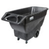 RUBBERMAID 1011 FOAM TILT TRUCK 600LB.CAP 3/4CU.YD FG101100BLA