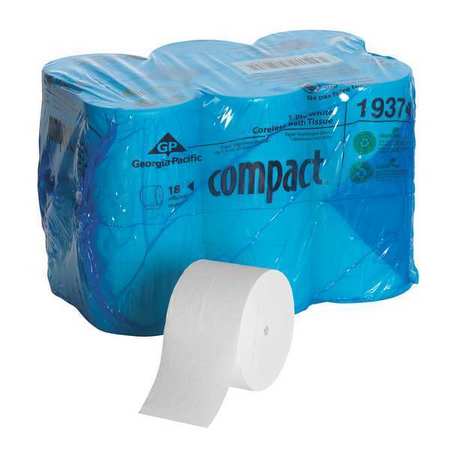 COMPACT® CORELESS 2-PLY RECYCLED TOILET PAPER BY GP PRO (GEORGIA ...