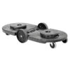 RUBBERMAID TANDEM DOLLY BLACK FG264600BLA