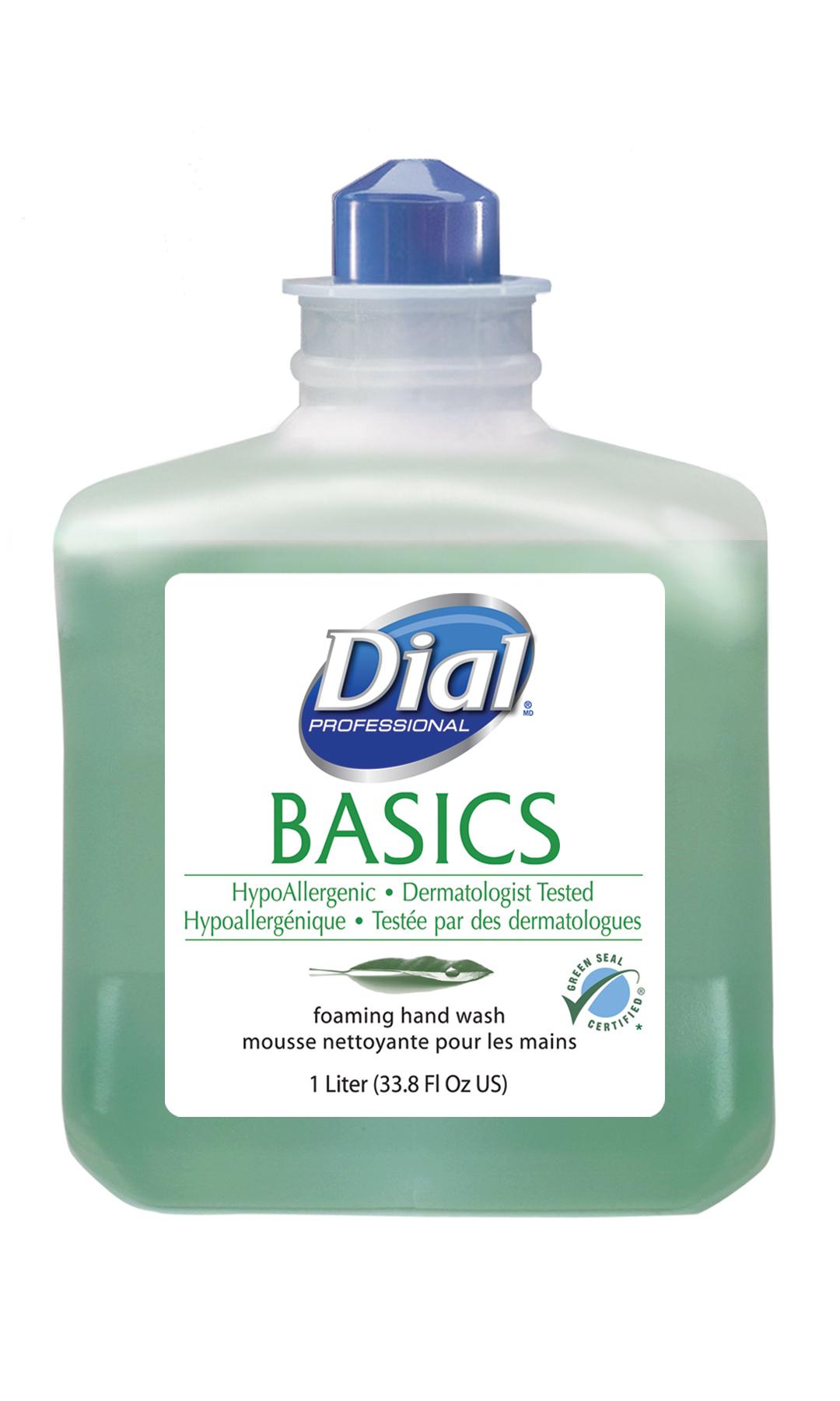 Dial Basics Hypoallergenic Foaming Hand Soap, 1 Liter Refill - National
