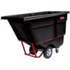 RUBBERMAID 1305 TILT TRUCK 1/2 CU/YD 850LB CAPACITY FG130500BLA