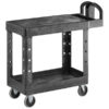 RUBBERMAID 4505 UTILITY CART FLAT SHELF TYPE 500LB CAP. FG450500BLA