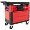 RUBBERMAID 6180-88 TRADES CART W-LOCKING CABINET 38X19X34 FG618088BLA