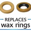 KORKY WAX FREE TOILET SEAL 6000BP LAVELLE
