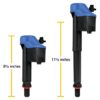KORKY QUIETFILL BALLCOCK 528GT FILL VALVE FOR TOTO TOILETS