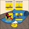 FLOOROTEX SURFACE PROTECTIVE ROLLS 40"X84' (280SFT.)