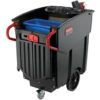 RUBBERMAID MEGA BRUTE FG9W7300BLA 120 GAL.MOBILE WASTE COLLECTOR
