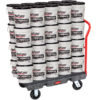 RUBBERMAID PLATFORM TRUCK 24X36 1-HANDLE 1000LB FG440300BLA