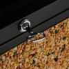 TRASH CAN 40GALLON STONE SIDES SSZ-ALP-472-40-SIL