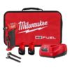 MILWAUKEE M12 FUEL™ 1/4" Right Angle Die Grinder 2 Battery Kit