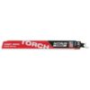 MILWAUKEE 9" 7TPI The TORCH™ for Cast Iron with NITRUS CARBIDE™ 5PK