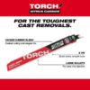 MILWAUKEE 9" 7TPI The TORCH™ for Cast Iron with NITRUS CARBIDE™ 5PK