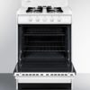 STOVE 24" WHITE GAS/ELECTRIC START