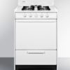 STOVE 24" WHITE GAS/ELECTRIC START